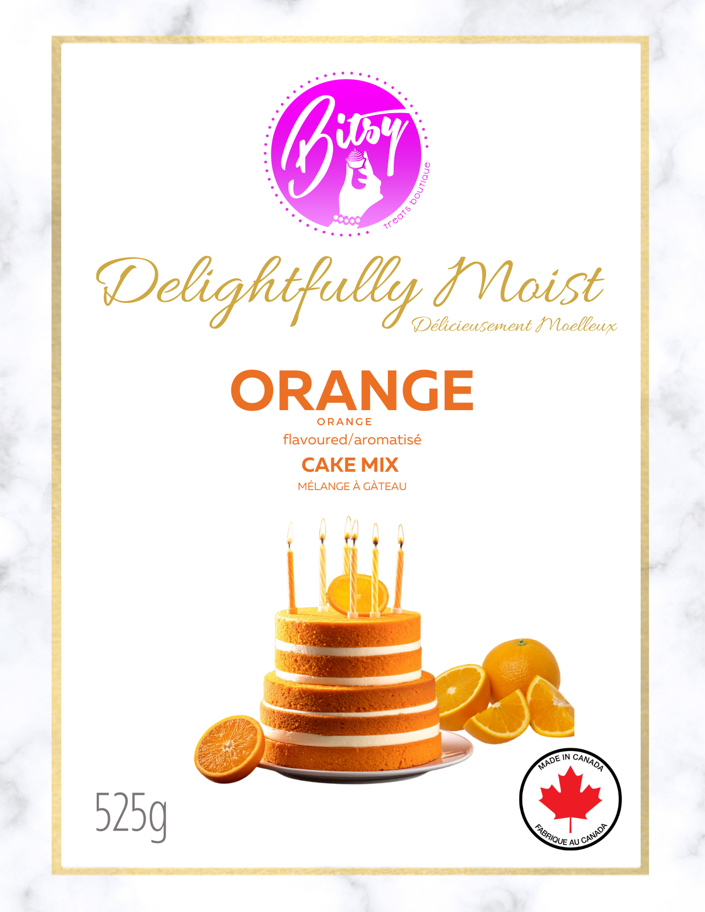 Orange Cake Mix